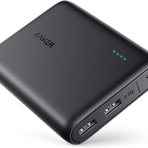 Anker PowerCore 13000mAh, Compact 3-Port Ultra-Portable Phone Charger Power Bank - Picture 4 of 5